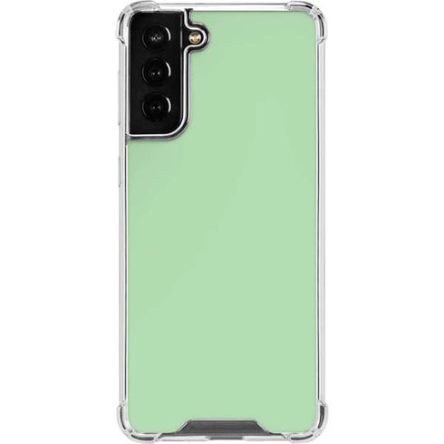 Celadon Solid Galaxy S21 FE Clear Case